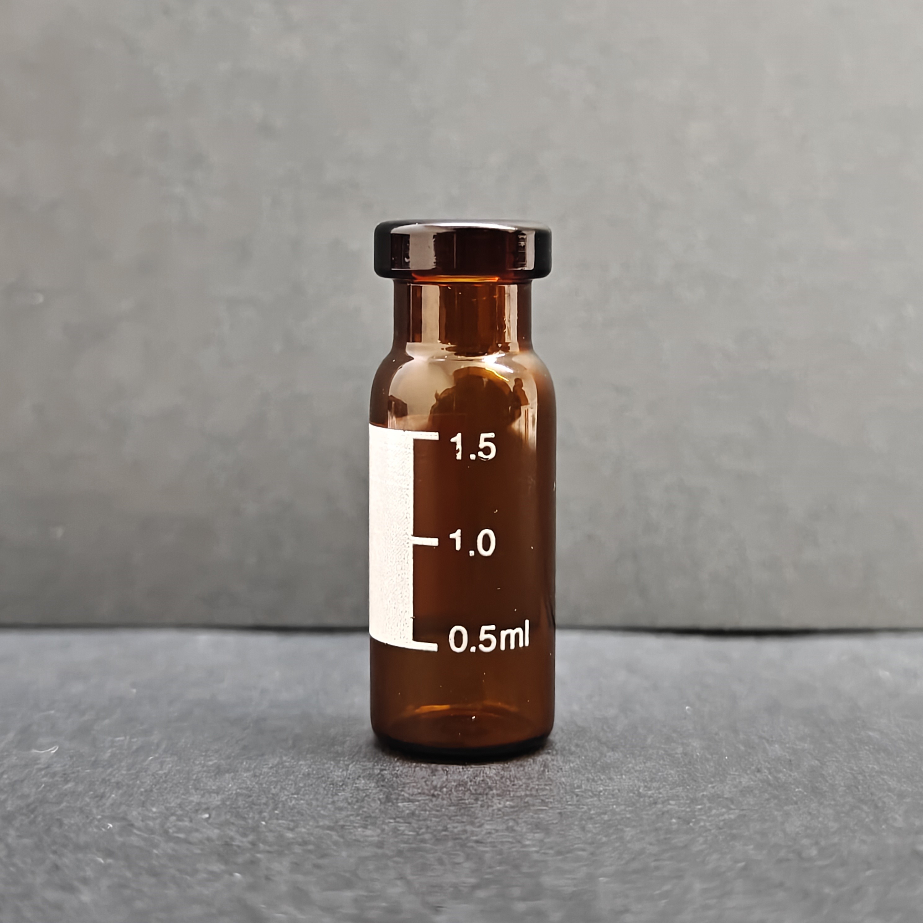 Amber Crimp Vial