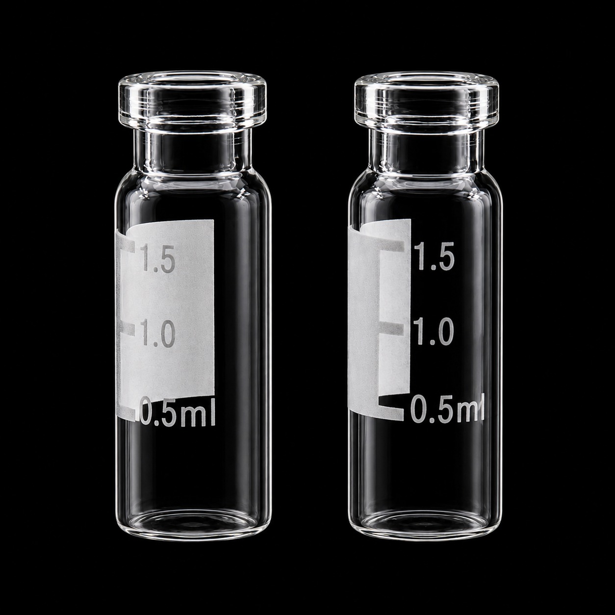 Clear Crimp Vial