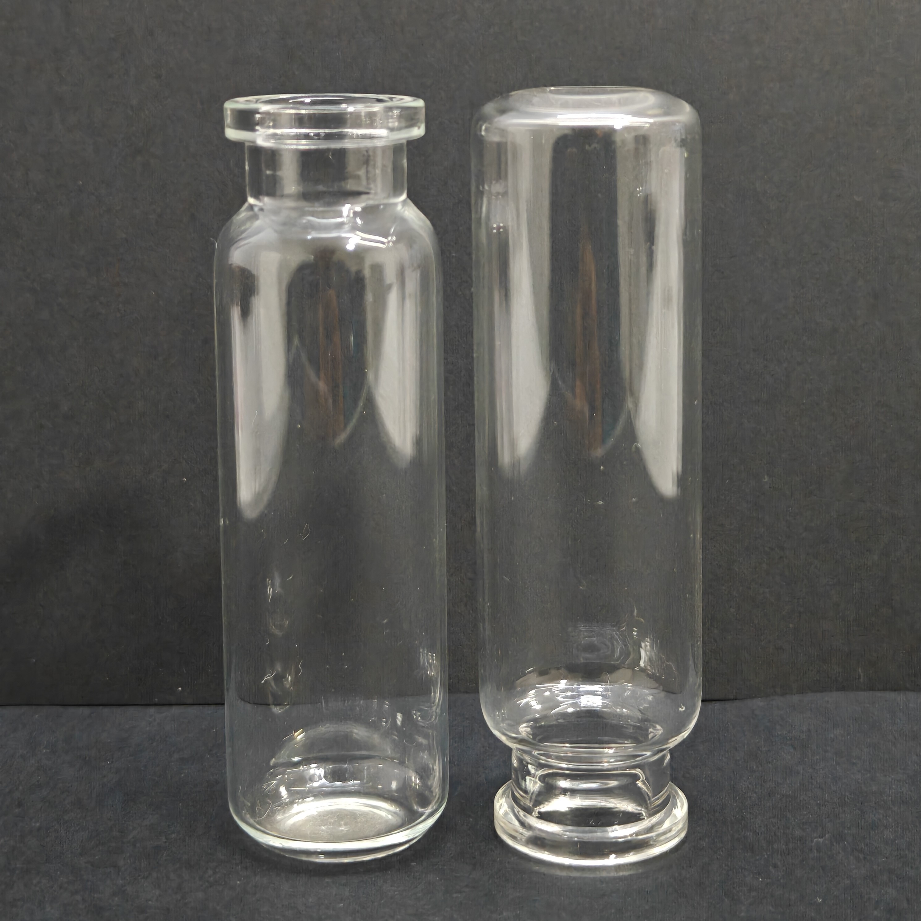 Round Bottom Flat Mouth Vial